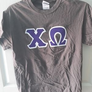 Chi Omega jersey short sleeve tee